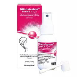 MINOXICUTAN Spray pour femme 20 mg/ml, 60 ml