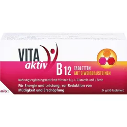 Tablettes Vita Active B12 avec blocs de protéines, 90 pc