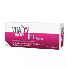 VITA AKTIV Comprimés de vitamine B12, 100 pièces