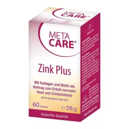 META-CARE Zinc+ gélules, 60 unités
