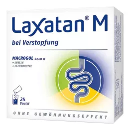 LAXATAN Granulés M pour la préparation dune suspension pour administration orale, 24 pcs