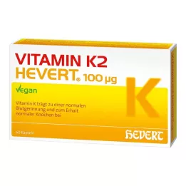 VITAMIN K2 HEVERT Gélules de 100 μg, 60 pièces