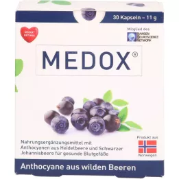 Medox anthocyanes en baies sauvages capsules, 30 pc