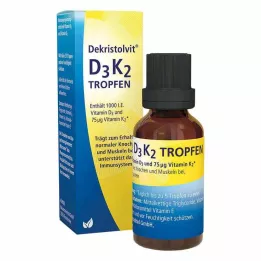 DEKRISTOLVIT Gouttes de D3K2, 25 ml