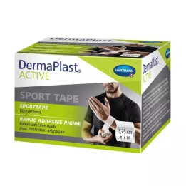 DERMAPLAST Ruban adhésif Active Sport 3,75 cm x 7 m blanc, 1 pièce