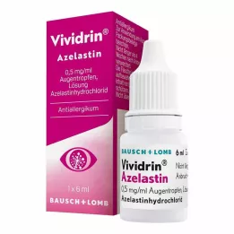 VIVIDRIN Azélastine 0,5 mg/ml, collyre, 6 ml