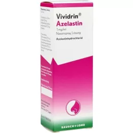 VIVIDRIN Azelastine 1 mg / ml de solution de pulvérisation nasale, 10 ml