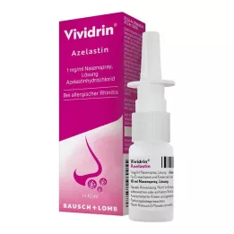 VIVIDRIN Azélastine 1 mg/ml solution pour pulvérisation nasale, 10 ml