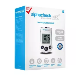ALPHACHECK combinaison professionnelle de glycémie m.mg/dl, 1 pc