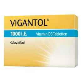 VIGANTOL Comprimés de vitamine D3 de 1 000 UI, 200 pièces