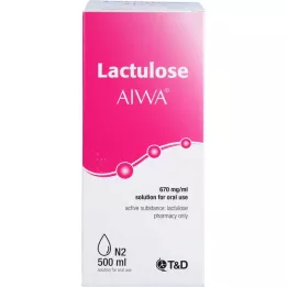 LACTULOSE AIWA 670 mg / ml de solution à prendre, 500 ml