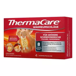 THERMACARE pour les zones douloureuses plus larges, 4 pièces