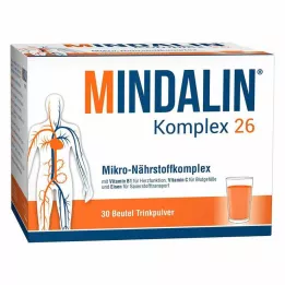 MINDALIN Complexe 26 en poudre, 30 pièces