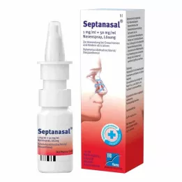 SEPTANASAL Spray nasal à 1 mg/ml + 50 mg/ml, 10 ml
