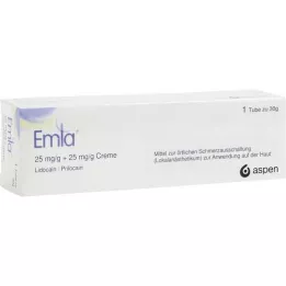 EMLA 25 mg/g + 25 mg/g cream, 30 g