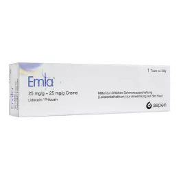 EMLA 25 mg/g + 25 mg/g de crème, 30 g