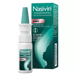 NASIVIN Compte-gouttes doseur sans Kons.Baby, 5 ml