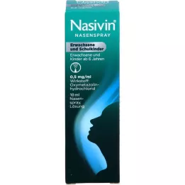 NASIVIN Spray nasal adultes et écoliers, 10 ml