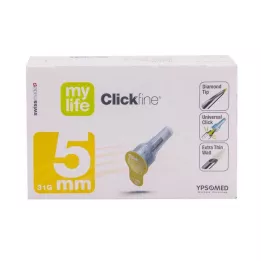 MYLIFE Aiguilles pour stylo Clickfine 5 mm 31 G, 100 pcs