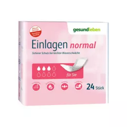 GESUND LEBEN Semelles normales, 24 pièces