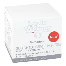 WIDMER Crème visage Remederm UV 20 non parfumée, 50 ml