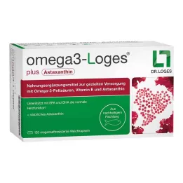 OMEGA3-Loges plus capsules, 120 pièces