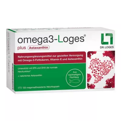 OMEGA3-Loges plus capsules, 120 pièces OMEGA3-Loges plus capsules, 120 pièces