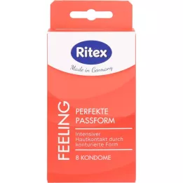 RITEX Sentiment des préservatifs, 8 pc