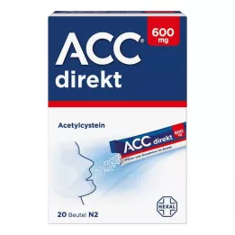 ACC Poudre directe à 600 mg pour administration orale en sachet, 20 pcs