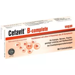 CEFAVIT Tablettes en revêtement de film B-complet, 60 pc