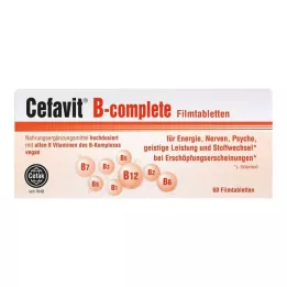 CEFAVIT Comprimés pelliculés B-complets, 60 pcs