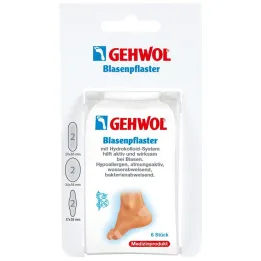 Pansements blister Gehwol assortis, 6 pièces