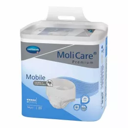 MOLICARE Premium Mobile 6 gouttes taille XL, 14 pièces