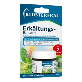 Baume contre le rhume Klosterfrau, 20 g