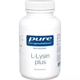 PURE ENCAPSULATIONS L-lysine plus capsules, 90 pc