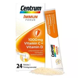 CENTRUM FOKUS IMMUNAGNE 1000 mg de vitamine C + D Sticks, 24 pc