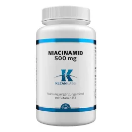 Niacinamide B3 500 mg capsules, 100 pc