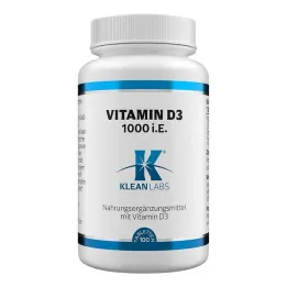Vitamine D 1 000 UI comprimés, 100 pièces