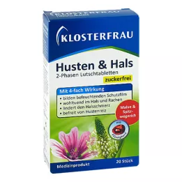 KLOSTERFRAU Toux &amp; Pastilles pour la gorge, 20 pcs