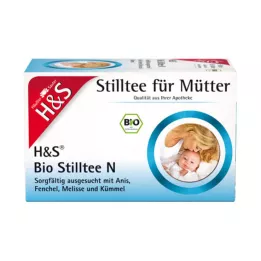 H&amp;S Thé dallaitement biologique et sachets filtrants, 20 x 1,8 g