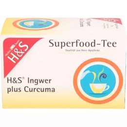 H&amp;S GINGER PLUS CURCUMA, 20x1,25 g