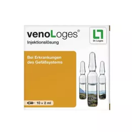 VENOLOGES Ampoules de solution injectable, 10X2 ml