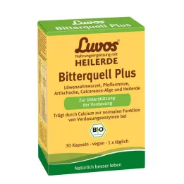 LUVOS Healing Earth Bio BitterQuell Plus capsules, 30 pc