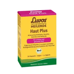 LUVOS Capsules dargile cicatrisante biologique Skin Plus, 30 pièces
