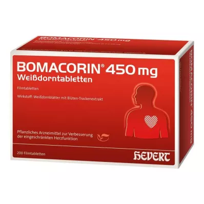 BOMACORIN Comprimés daubépine 450 mg, 200 pcs