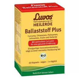 LUVOS Capsules dargile cicatrisante à base de fibres biologiques, 60 pièces