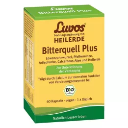LUVOS Gélules Bitterquell Plus Bio de Healing Earth, 60 pièces