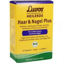LUVOS Healing Earth Bio Hair &amp; Nagel Plus Capsules, 60 pc