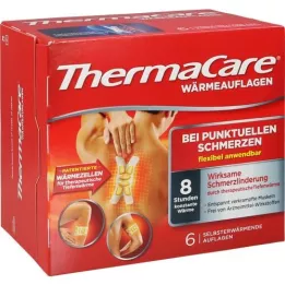 THERMACARE Tampons thermiques dans la douleur sélective, 6 pc
