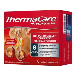 THERMACARE Coussinets chauffants pour douleurs localisées, 6 pièces